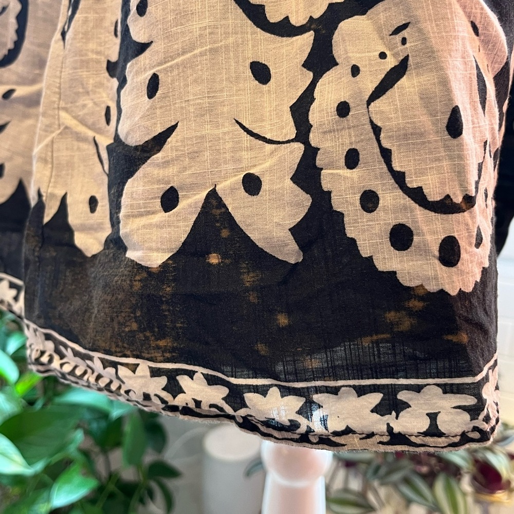 Sea New York Black and Cream Midi Dress - Picture 11 of 12